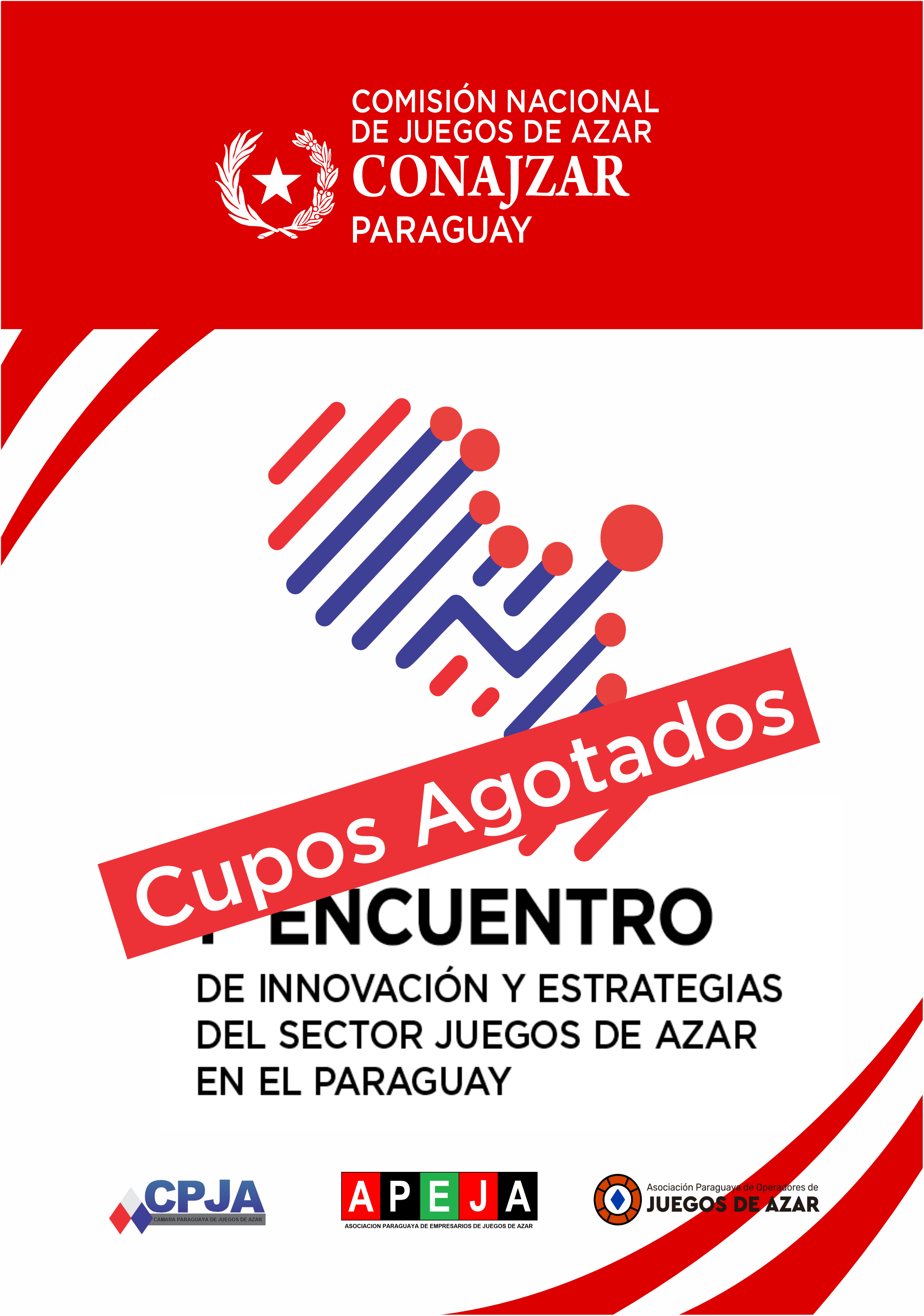 Cupos agotados para el 1er Encuentro de Innovación y Estrategias del Sector Juegos de Azar en el Paraguay.-